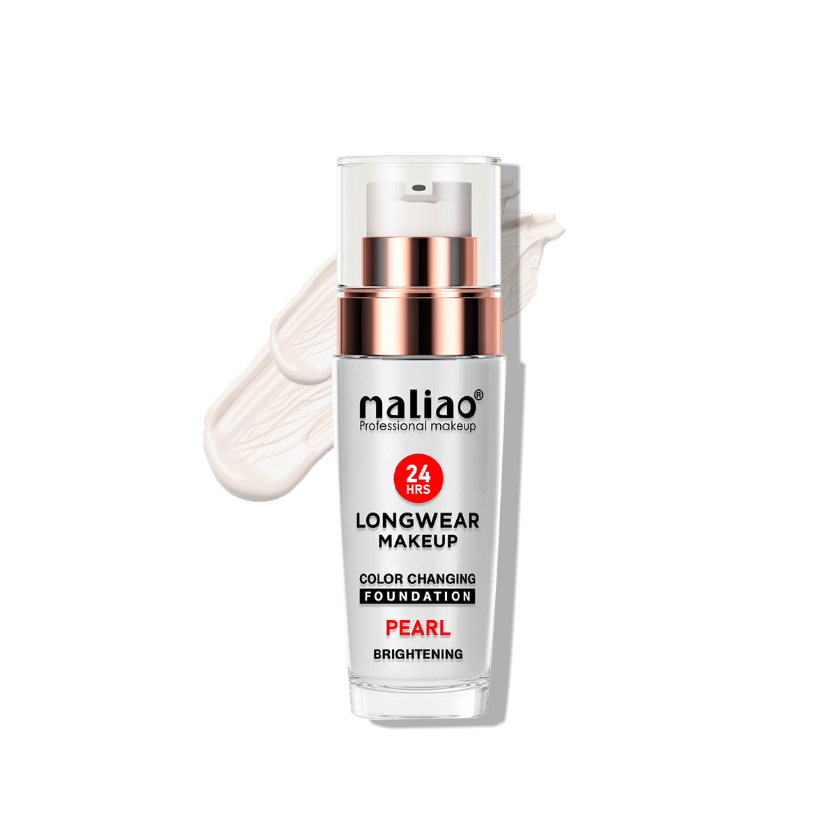 Maliao,MakeupEssentials, CustomizedCoverage,RadiantSkin, FlawlessComplexion, 24HourWear, LongwearMakeup, ColorChangingFoundation, PearlBrightening,